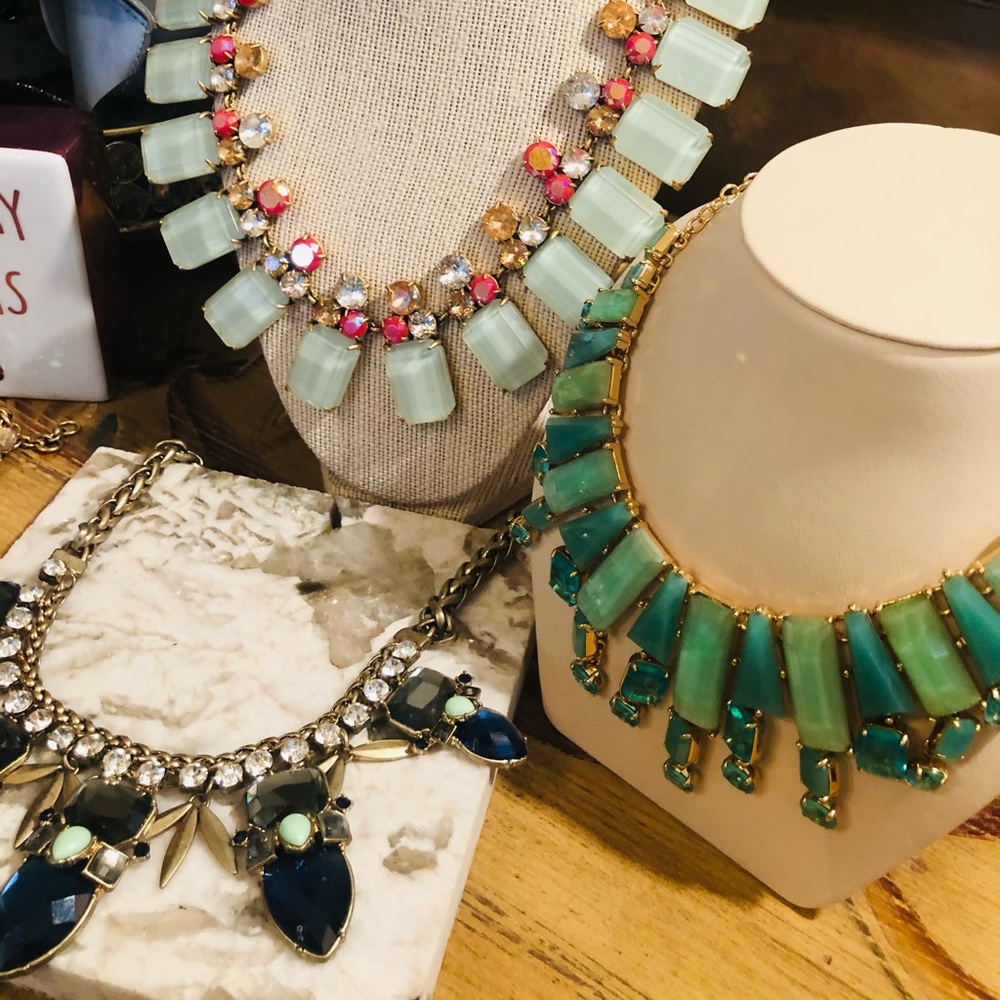 Stunning statement necklaces j crew Kate spade
